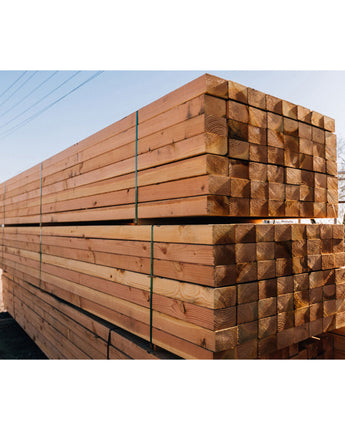 4x4 Coil Beveled Dunnage Lumber - 6 ft Long